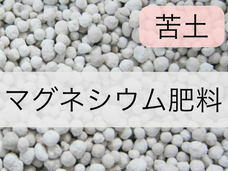 マグネシウム肥料について知りたい方向けのバナー