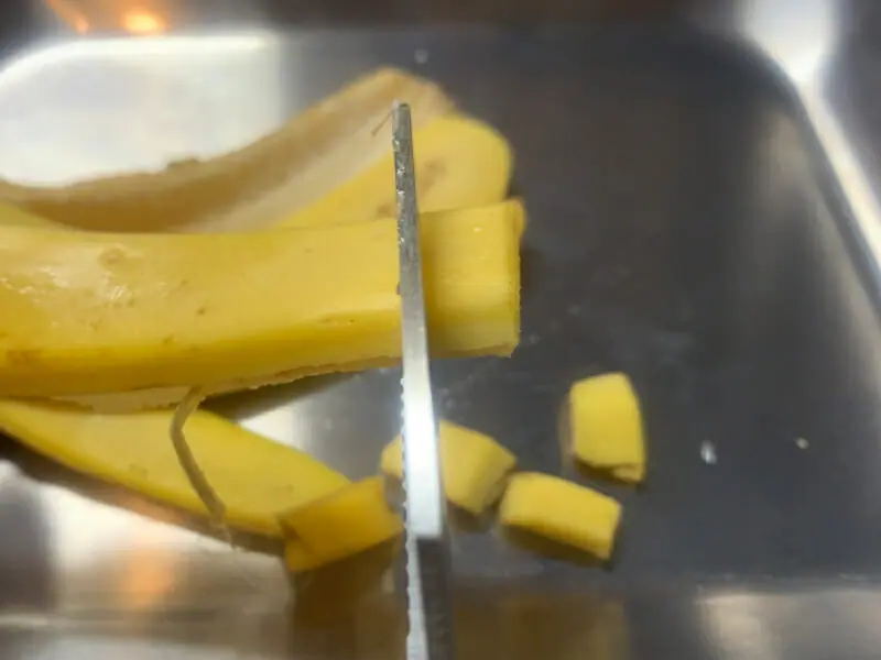 バナナの皮 再利用